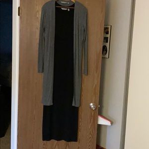 Dress with Cardigan